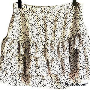 SHEIN Ruffled Mini Skirt - Medium